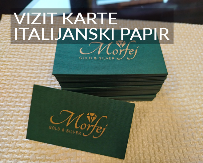 Vizit karte italijanski papir (super odnos cena kvalitet)