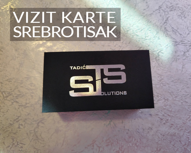 Vizit karte Srebrotisak