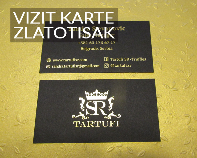 Vizit karte Zlatotisak